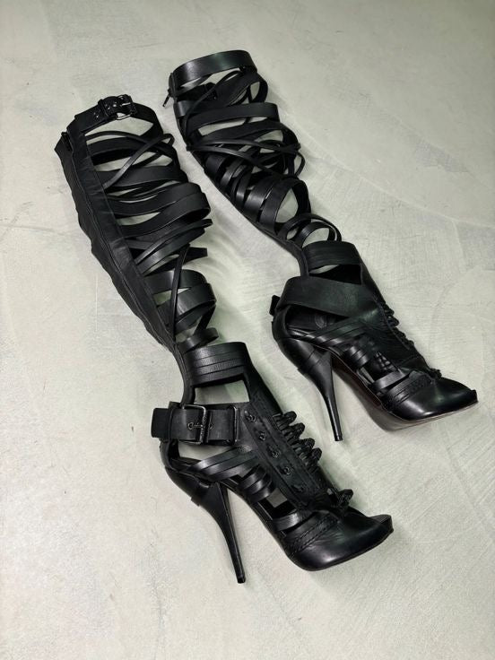 GIVENCHY 2008 GLADIATOR HEELS