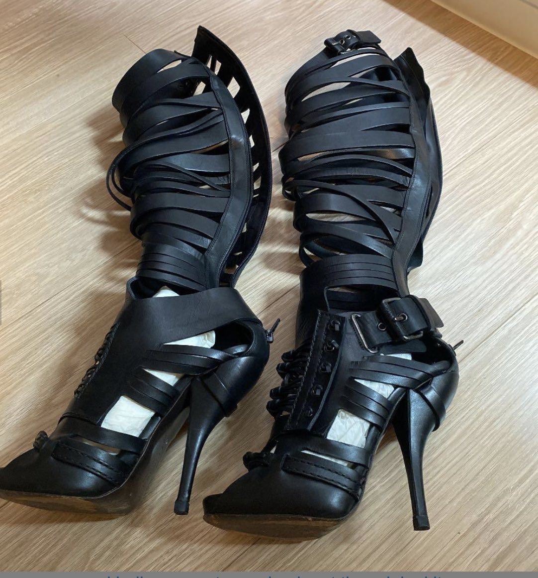 GIVENCHY 2008 GLADIATOR HEELS