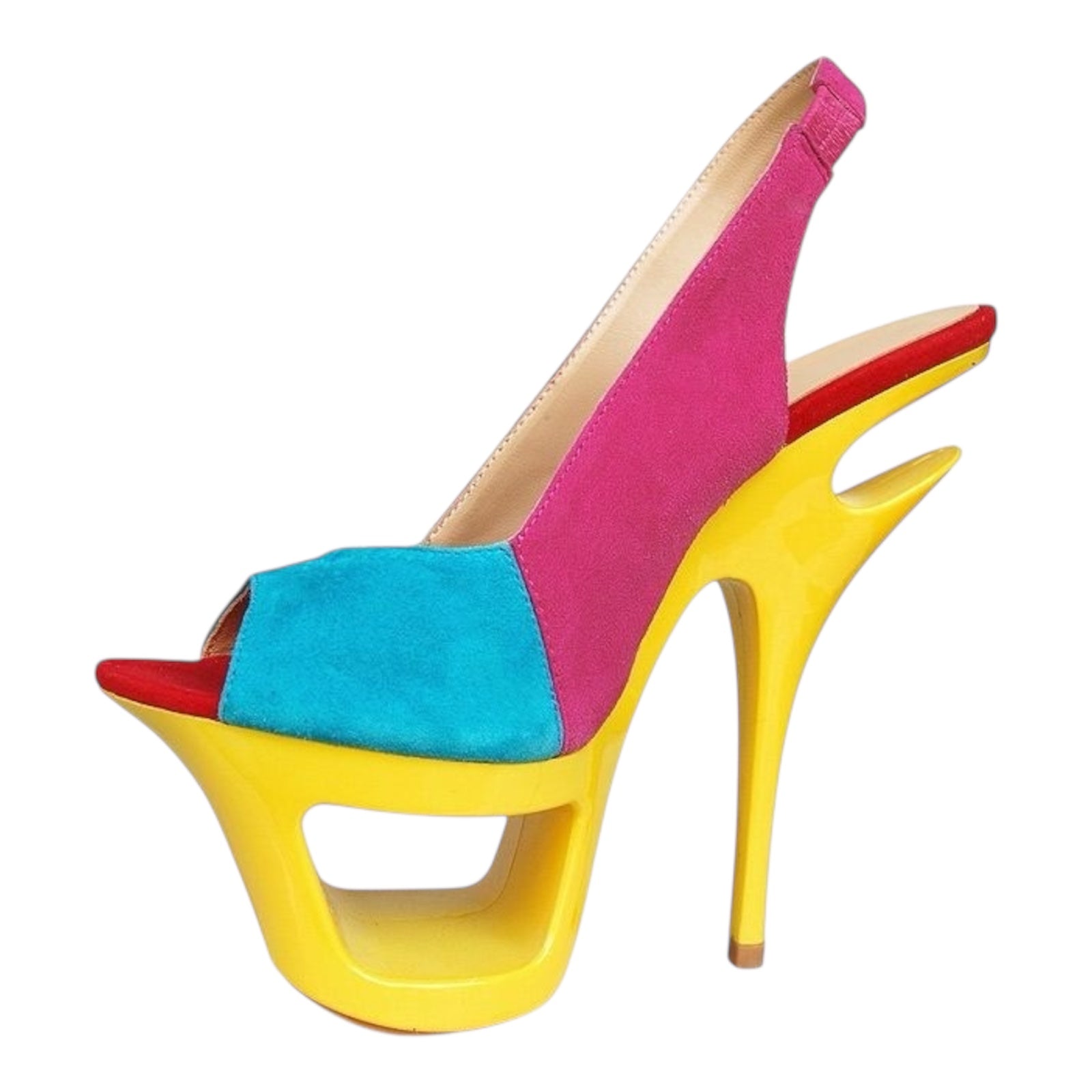 GIANMARCO LORENZI 2010 double platform heels