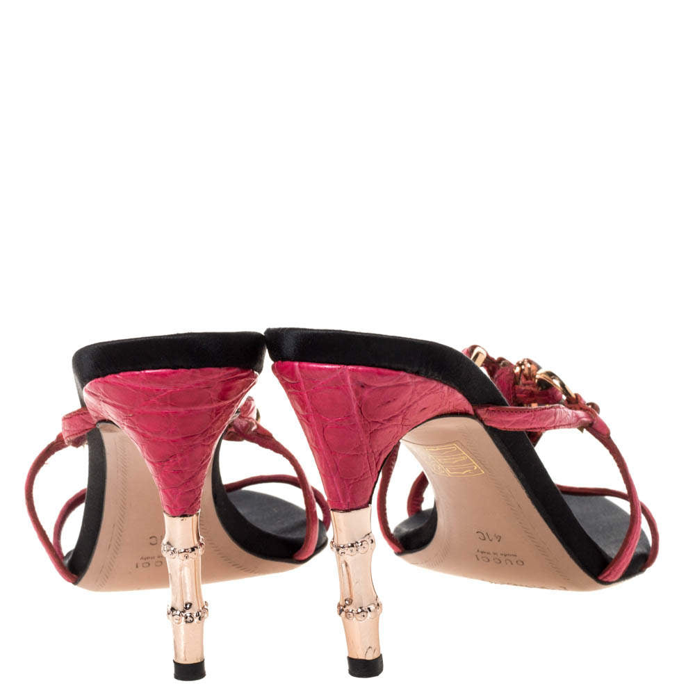 GUCCI by Tom Ford bamboo heels