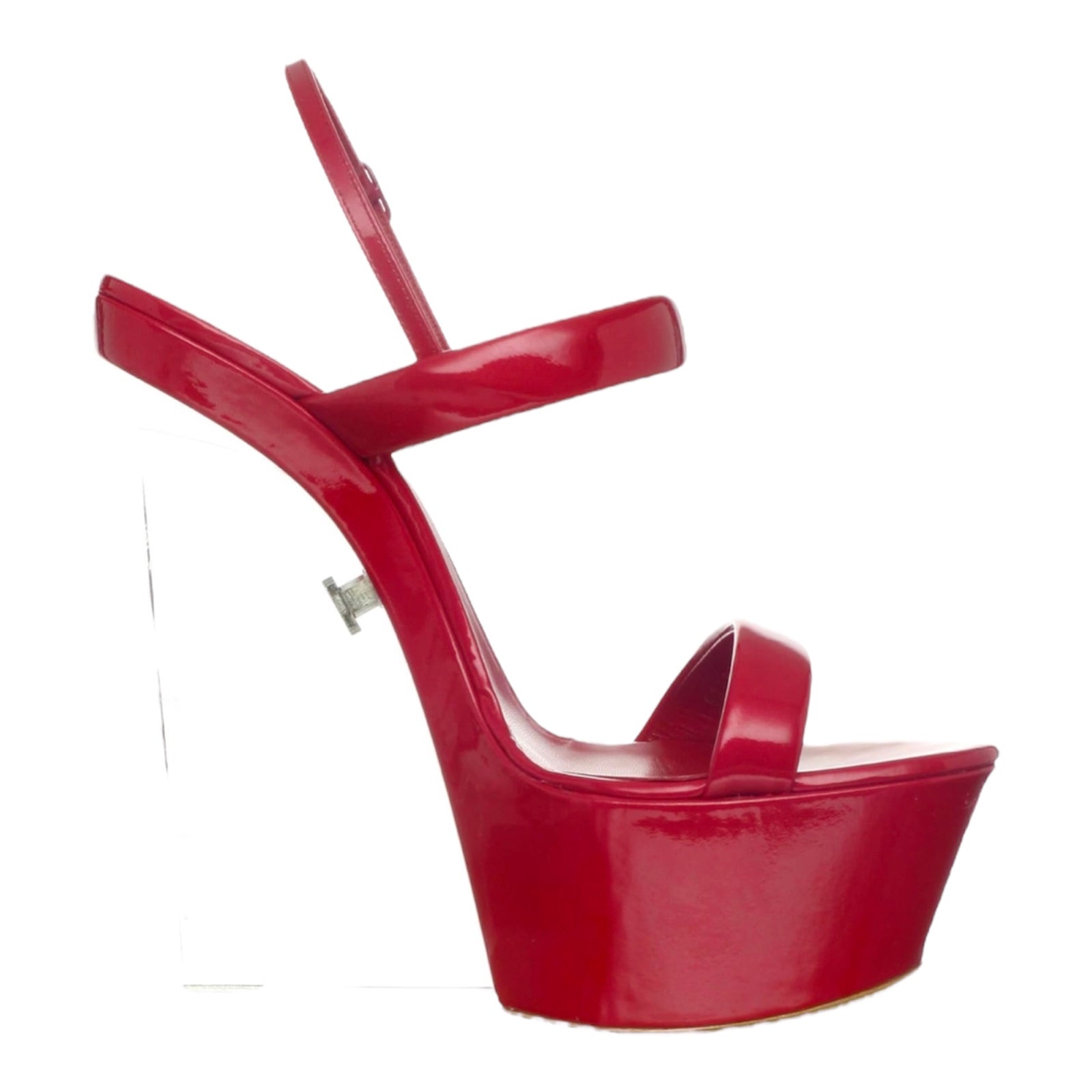CASADEI S/S 2013 clear wedge heels