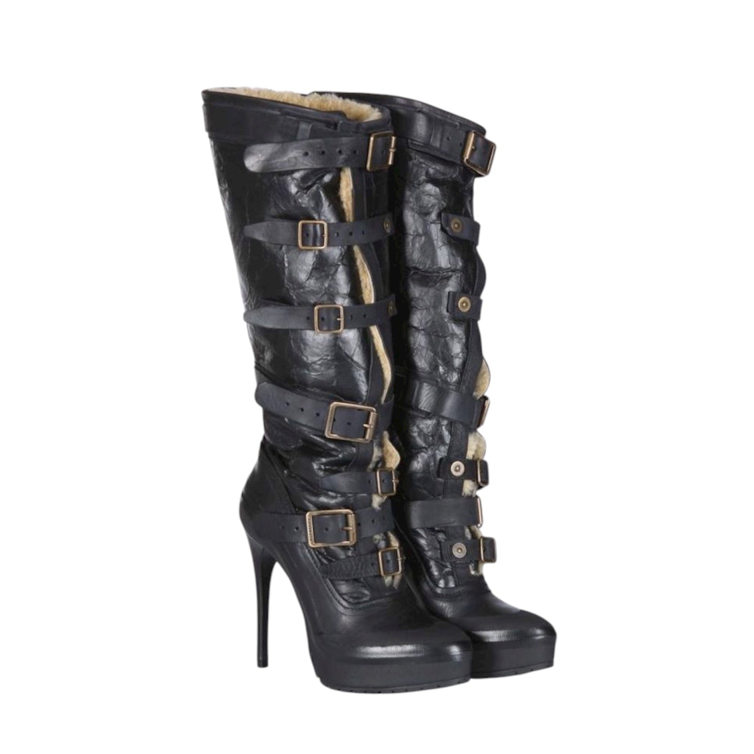 BURBERRY Fall 2010 Aviator Boots