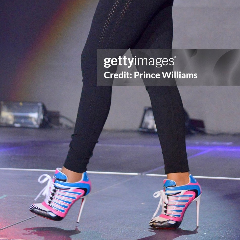 CHRISTIAN LOUBOUTIN Boltina heel sneaker