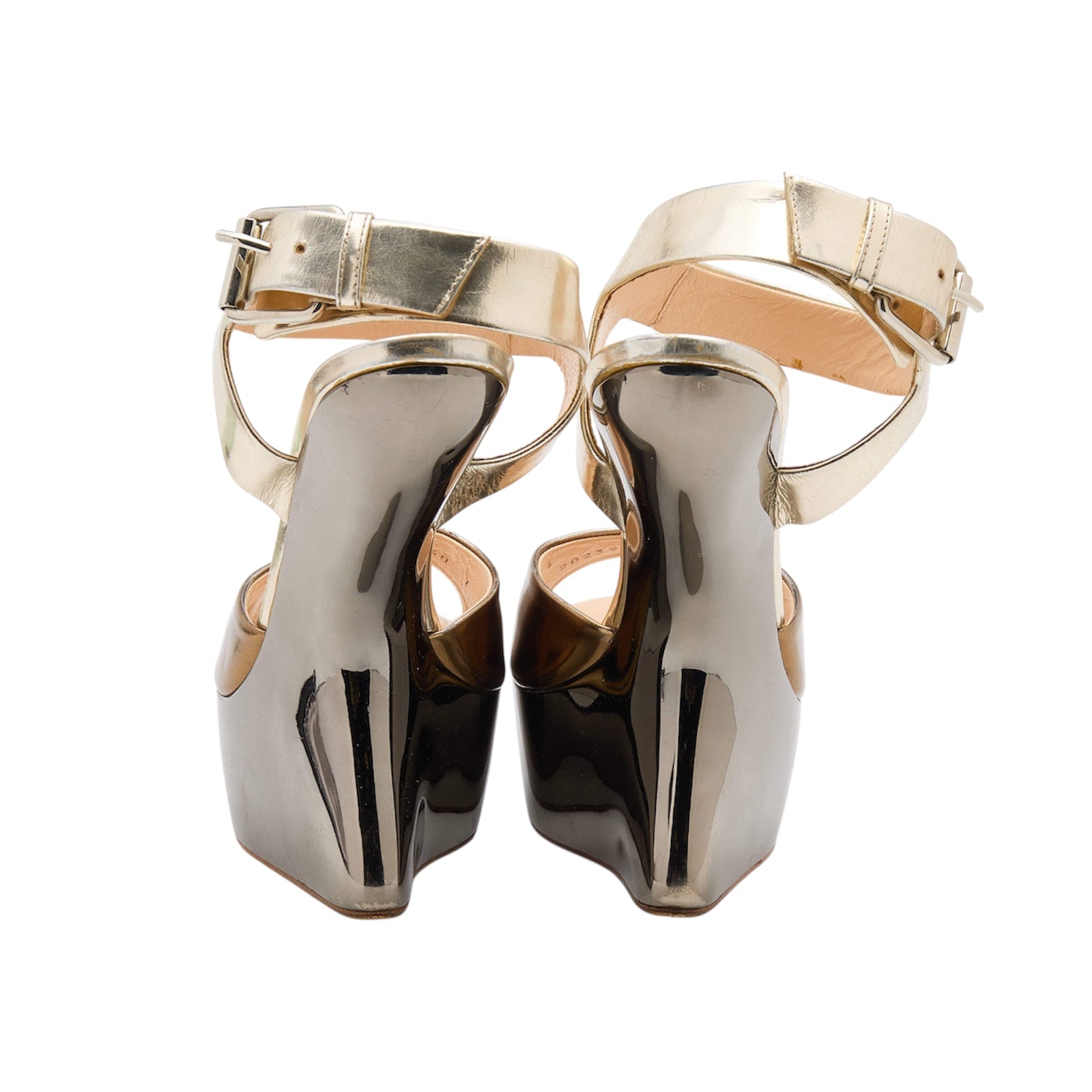 GIUSEPPE ZANOTTI « Alien » wedge heels