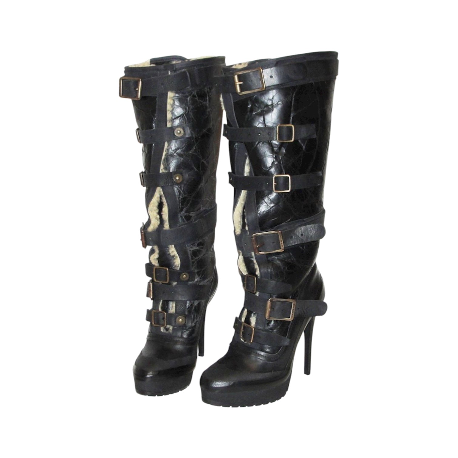 BURBERRY Fall 2010 Aviator Boots