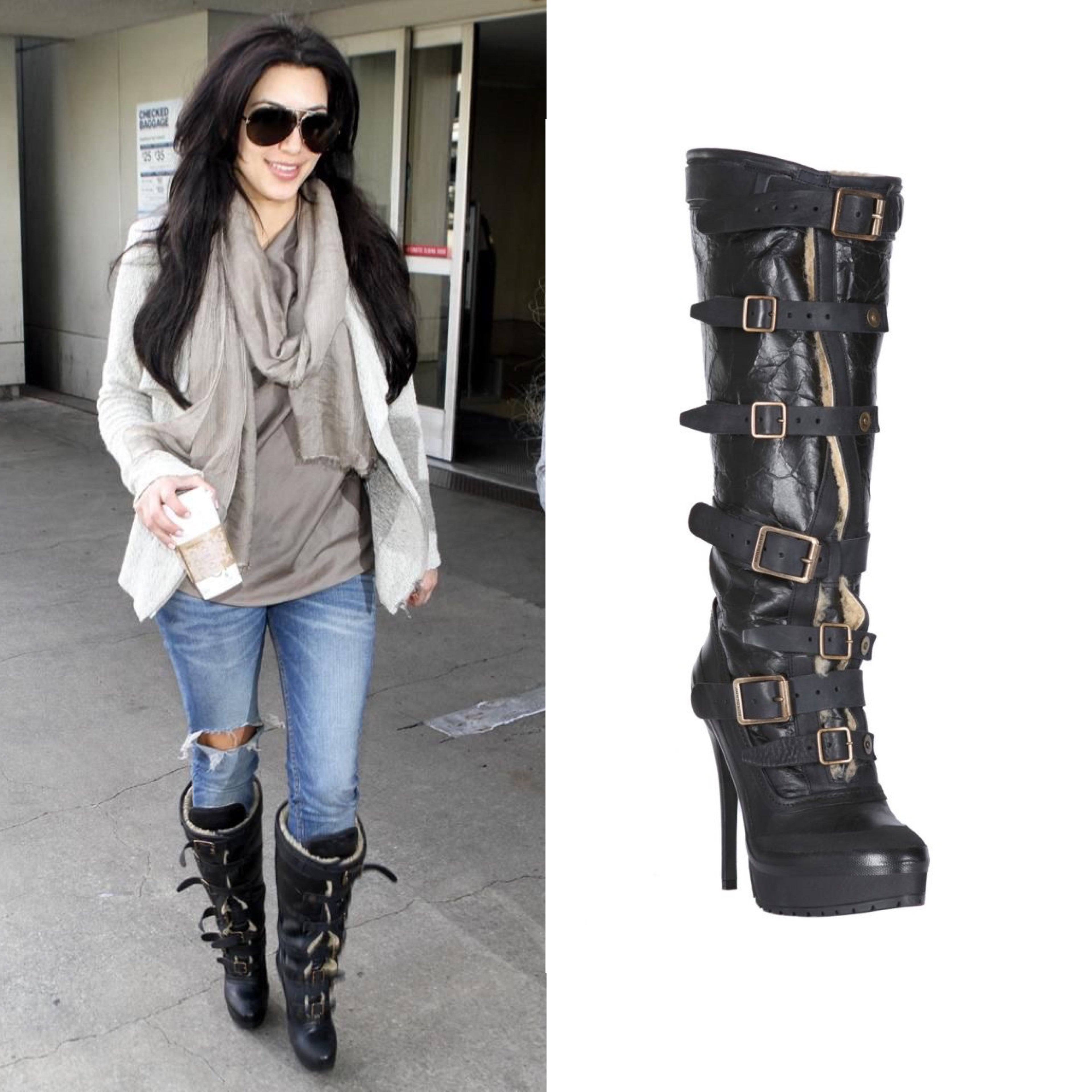 BURBERRY Fall 2010 Aviator Boots