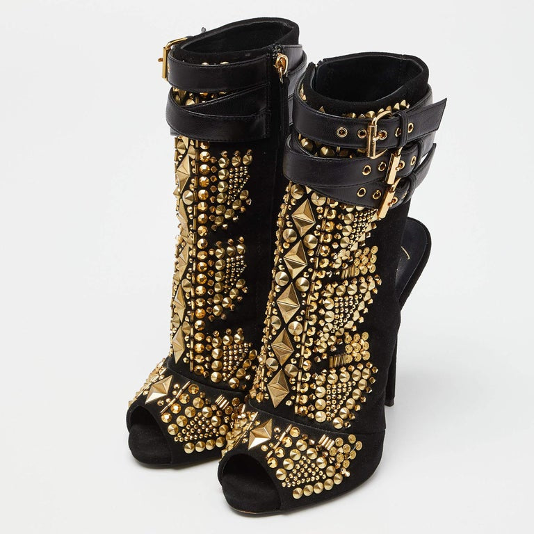 GIUSEPPE ZANOTTI 2014 studded booties