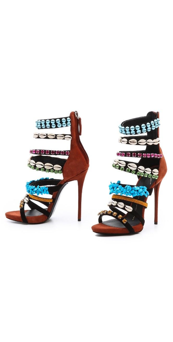 GIUSEPPE ZANOTTI 2014 suede sandals