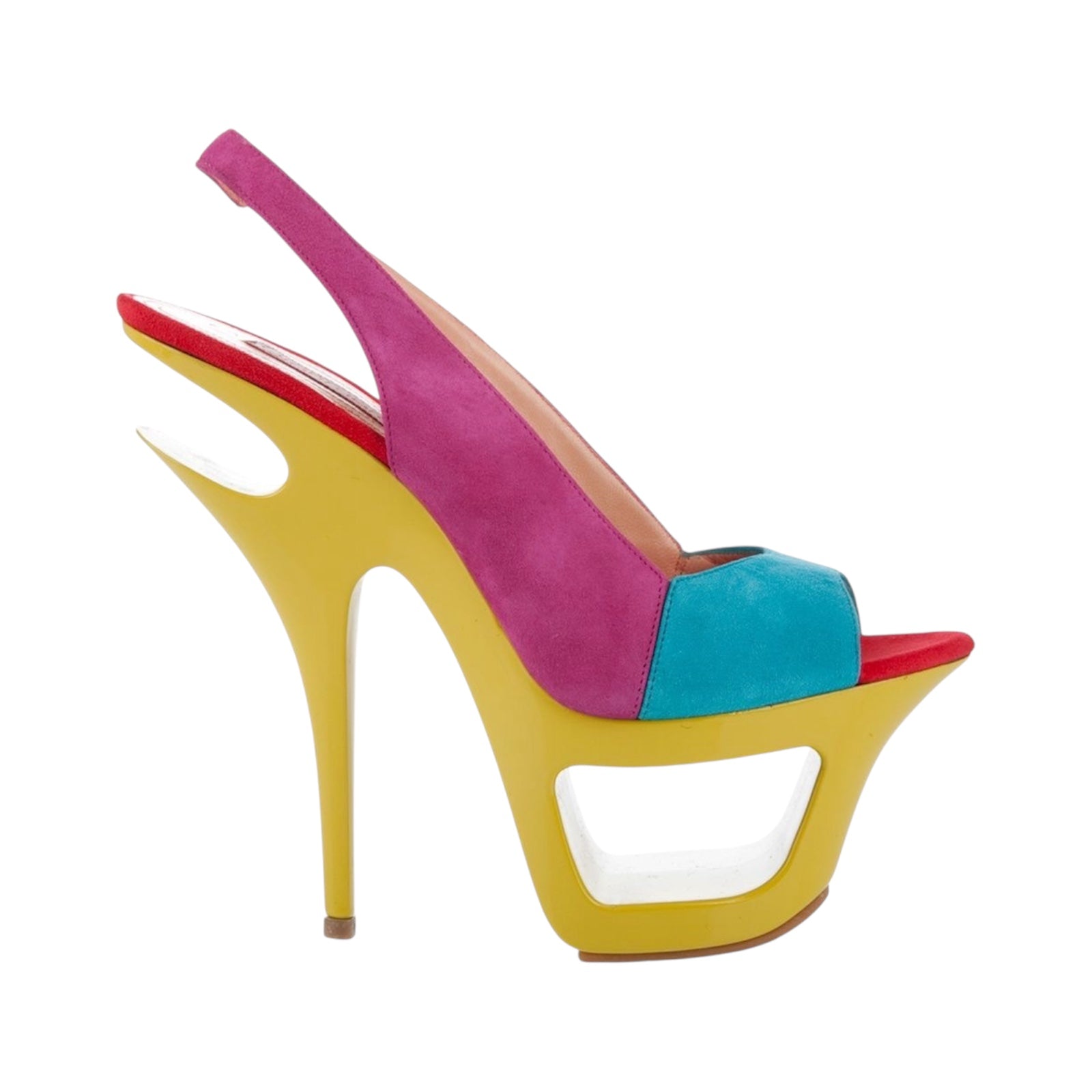 GIANMARCO LORENZI 2010 double platform heels