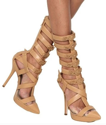VERSACE Medusa Gladiator boots