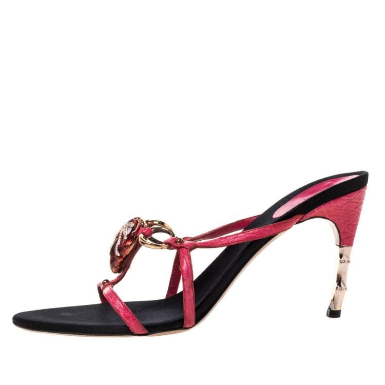 GUCCI by Tom Ford bamboo heels