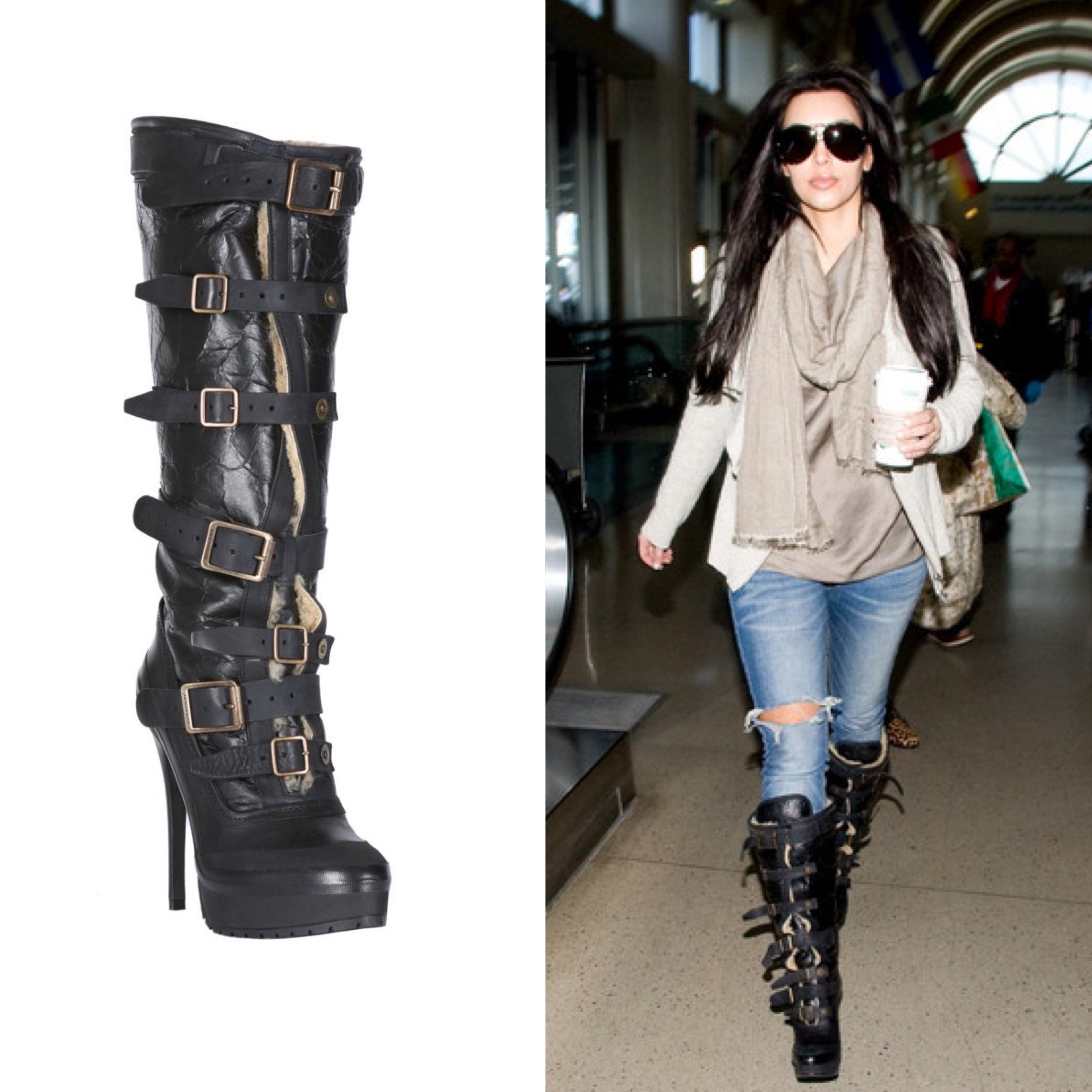 BURBERRY Fall 2010 Aviator Boots