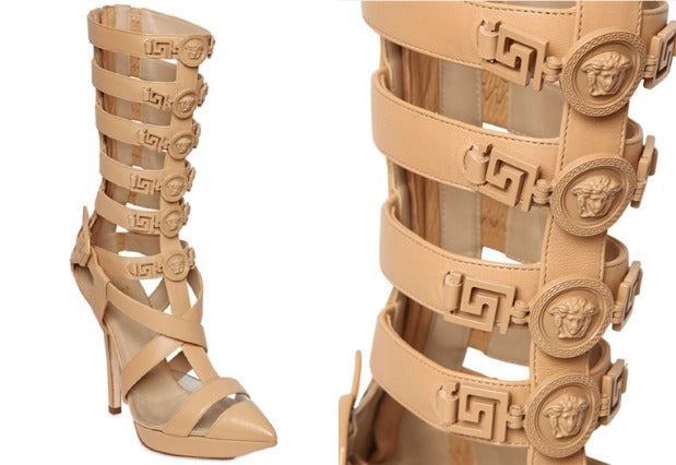 VERSACE Medusa Gladiator boots