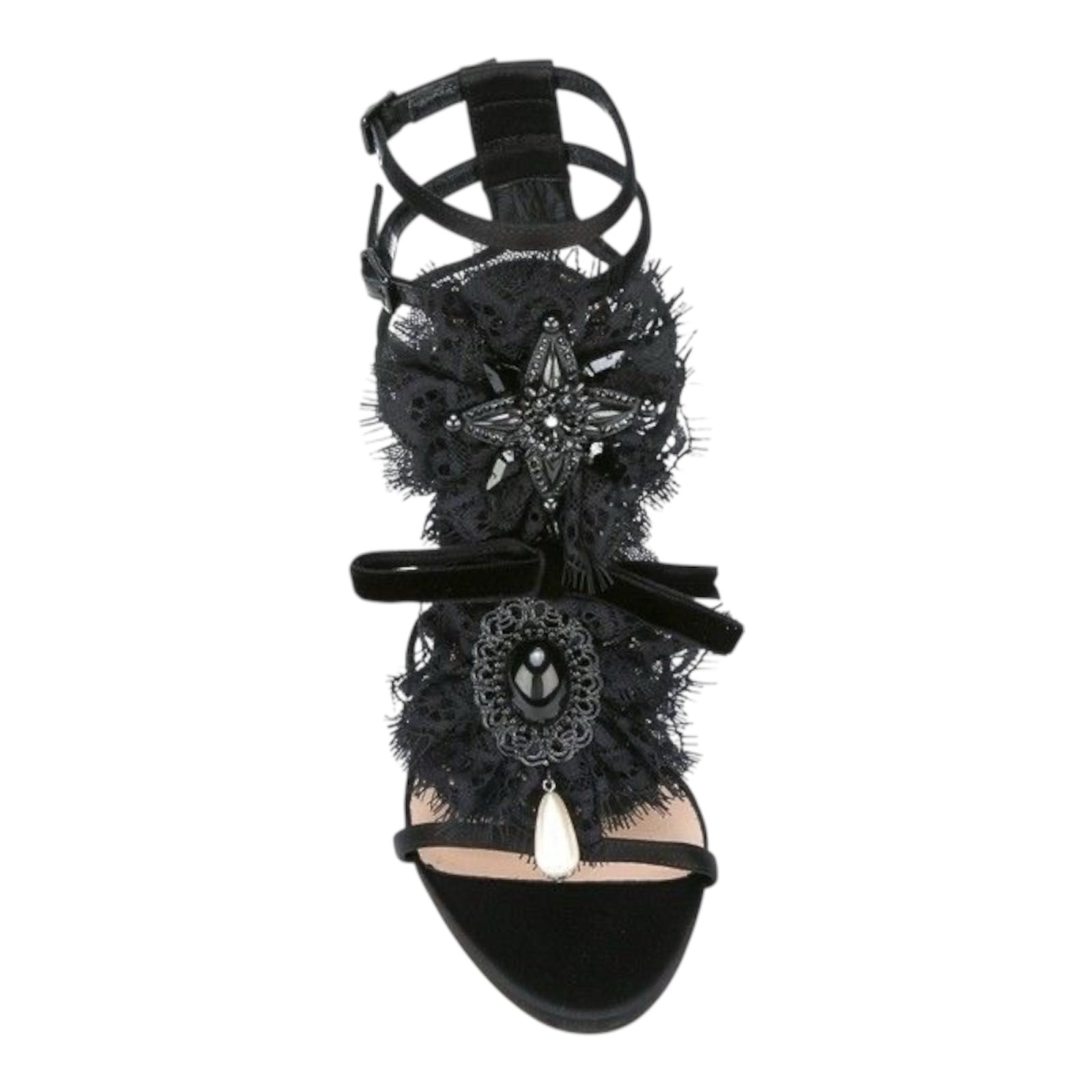 DSQUARED2 Victorian lace sandals