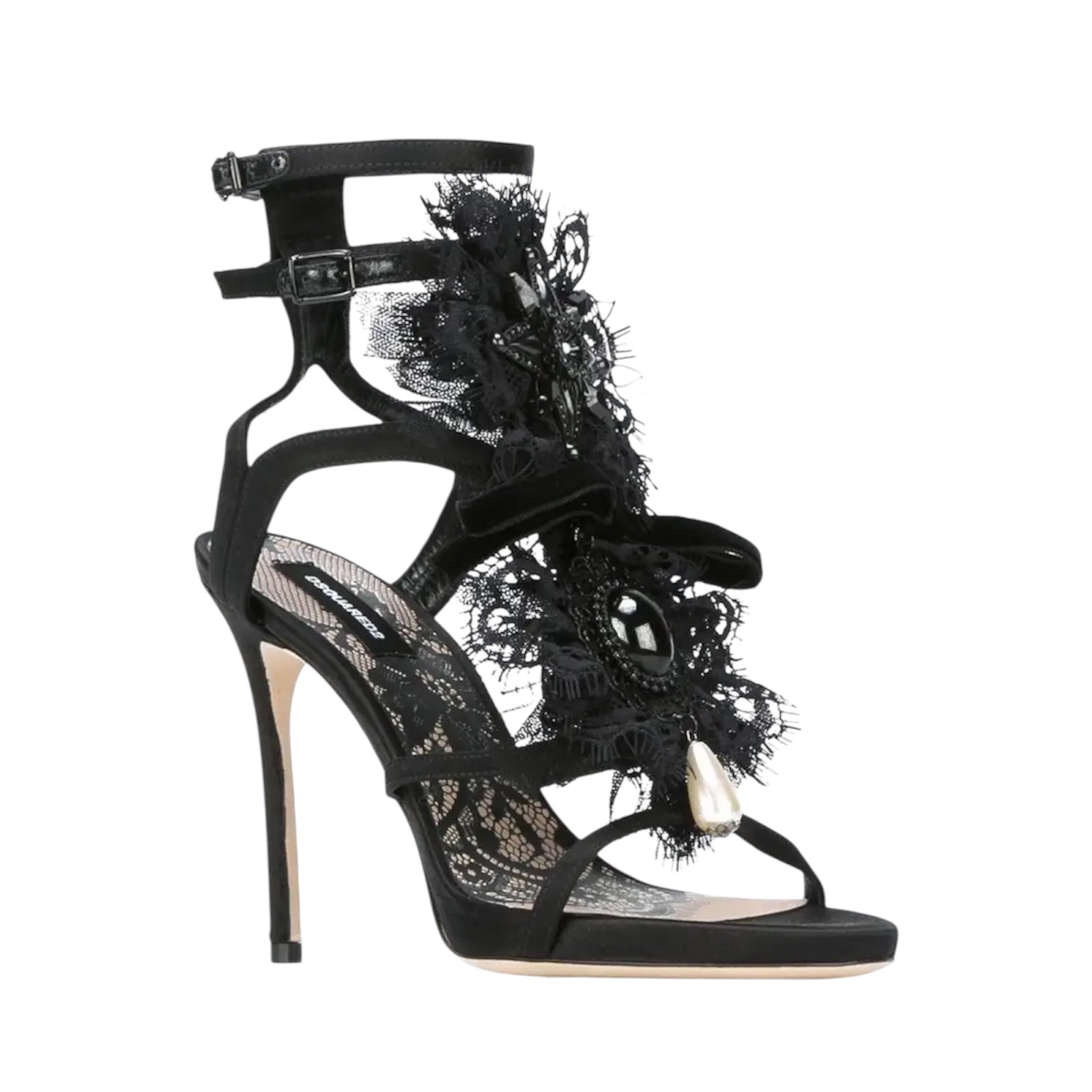 DSQUARED2 Victorian lace sandals