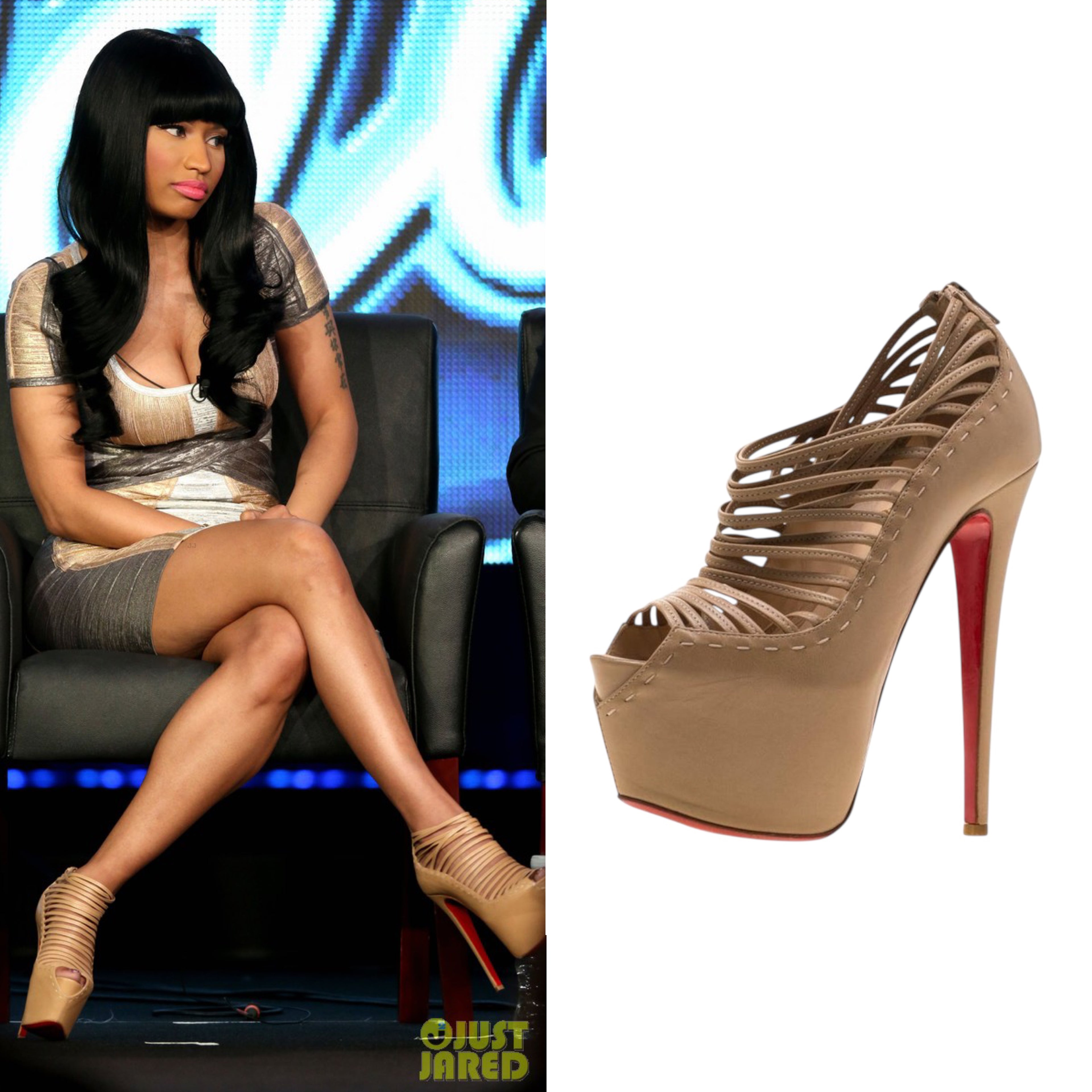 CHRISTIAN LOUBOUTIN 2013 « Zoulou » heels