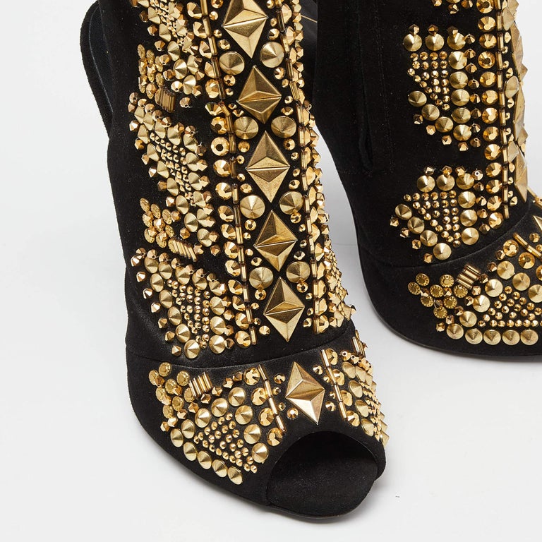 GIUSEPPE ZANOTTI 2014 studded booties