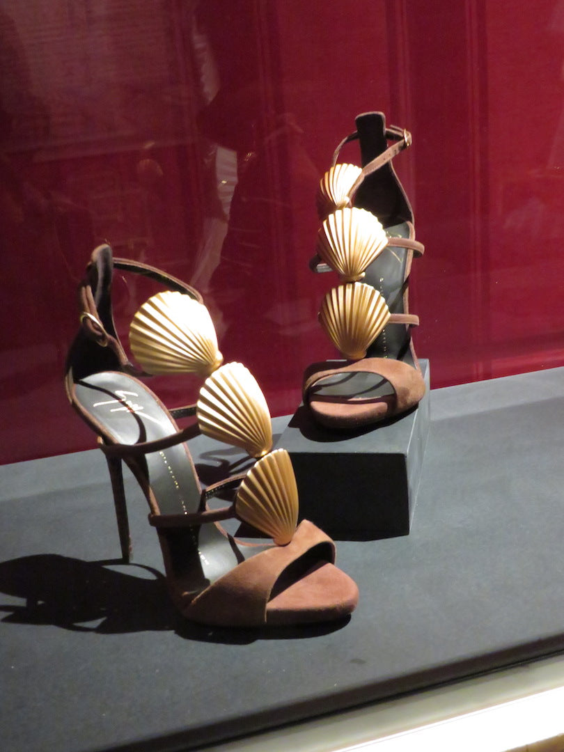 GIUSEPPE ZANOTTI seashell heels